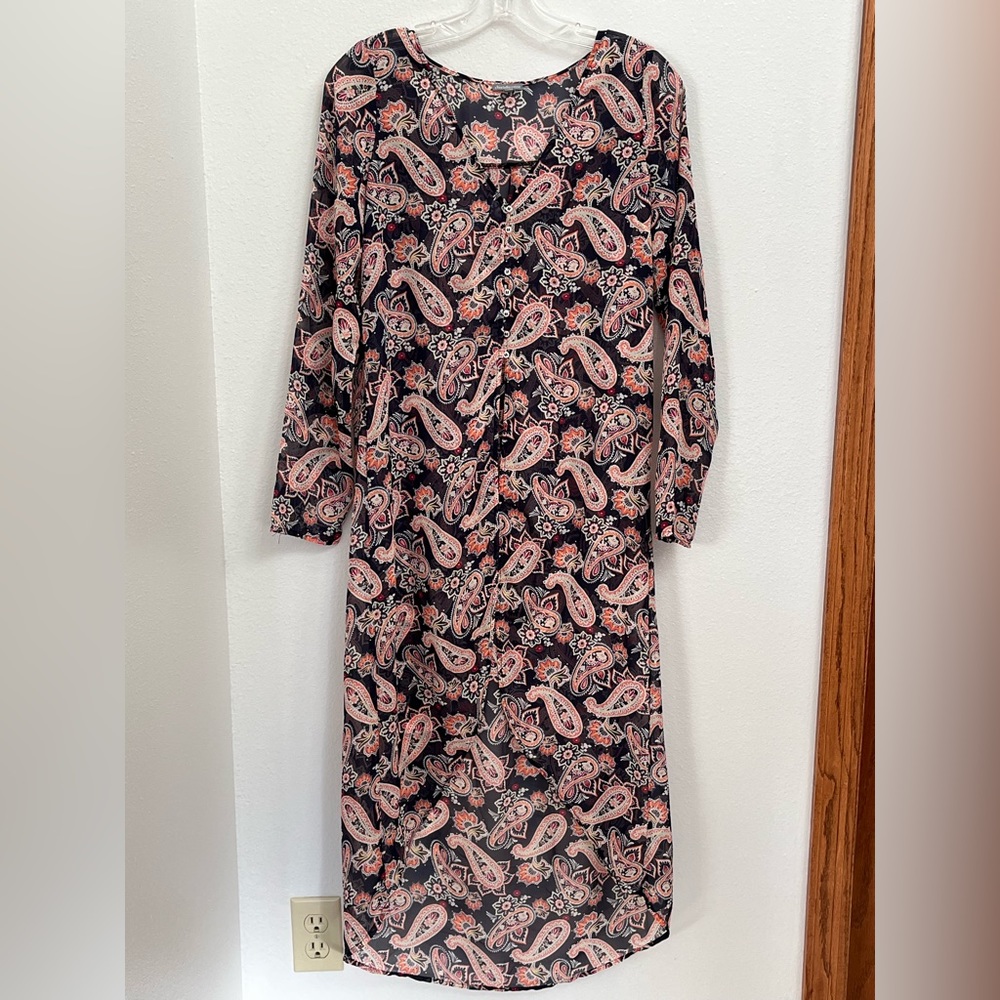 Charolette Russe Paisley Beach‎ Coverup Size M